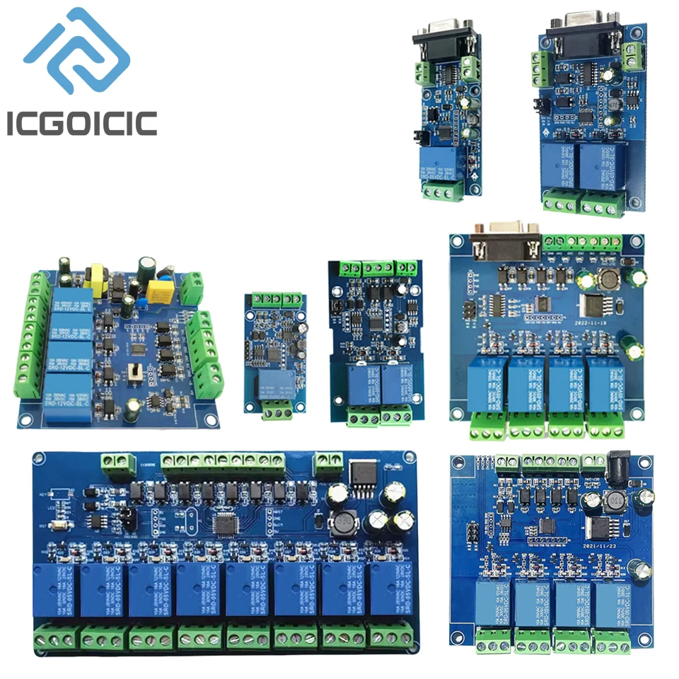 Modbus Rtu Relay Mo…