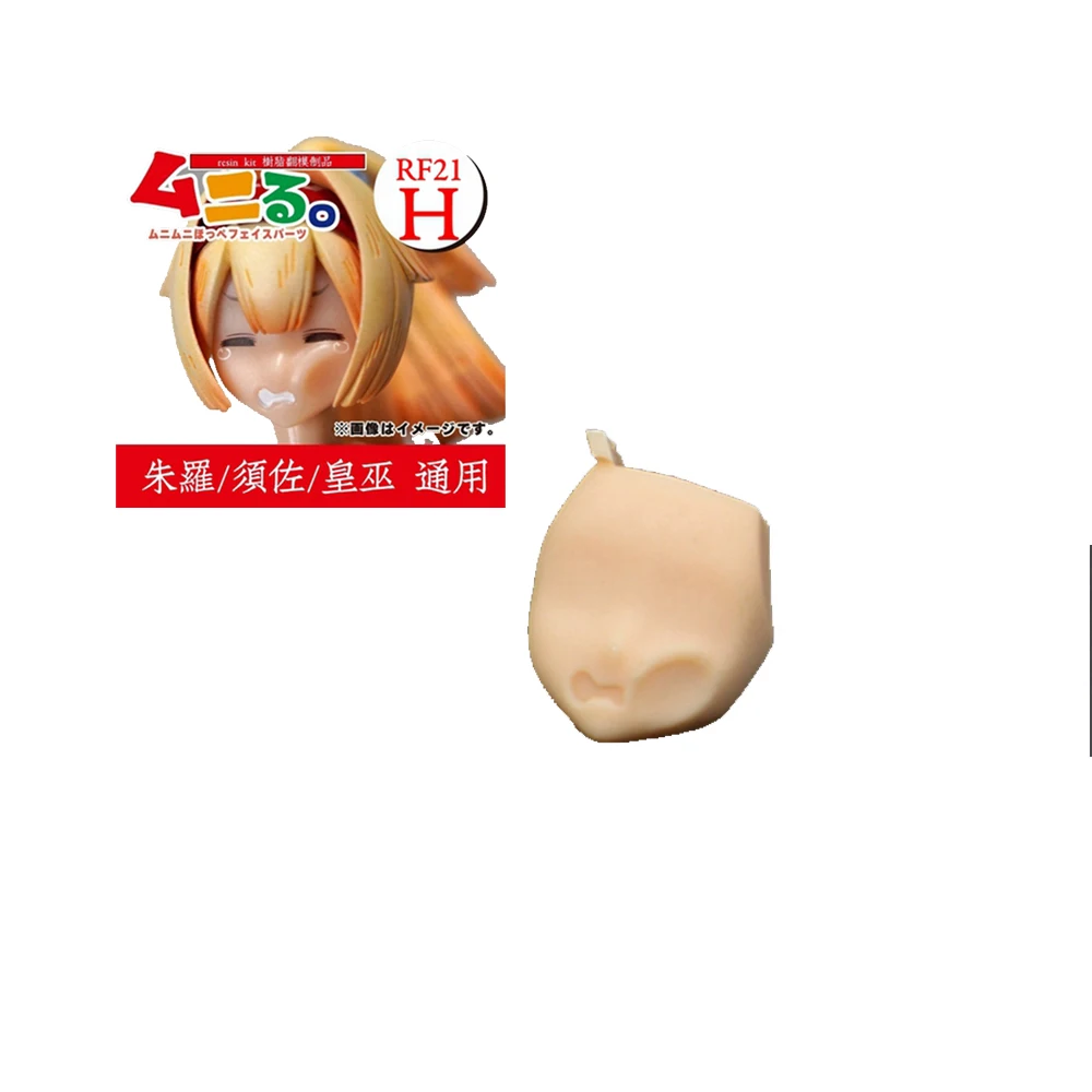 SH Girl Goddess 1/12 RF21 Machine Goddess Device Jura/Susa/Emperor Wizard Elf Ears Shape Face Resin GK Accessory Model