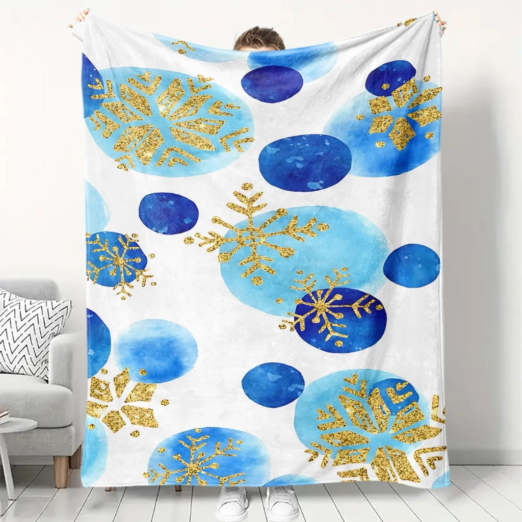 Throw Blanket Winter Wonderland Motif Cozy Throw Great Gift For Holiday Lovers And Seasonal Interior Decor Enthusiasts