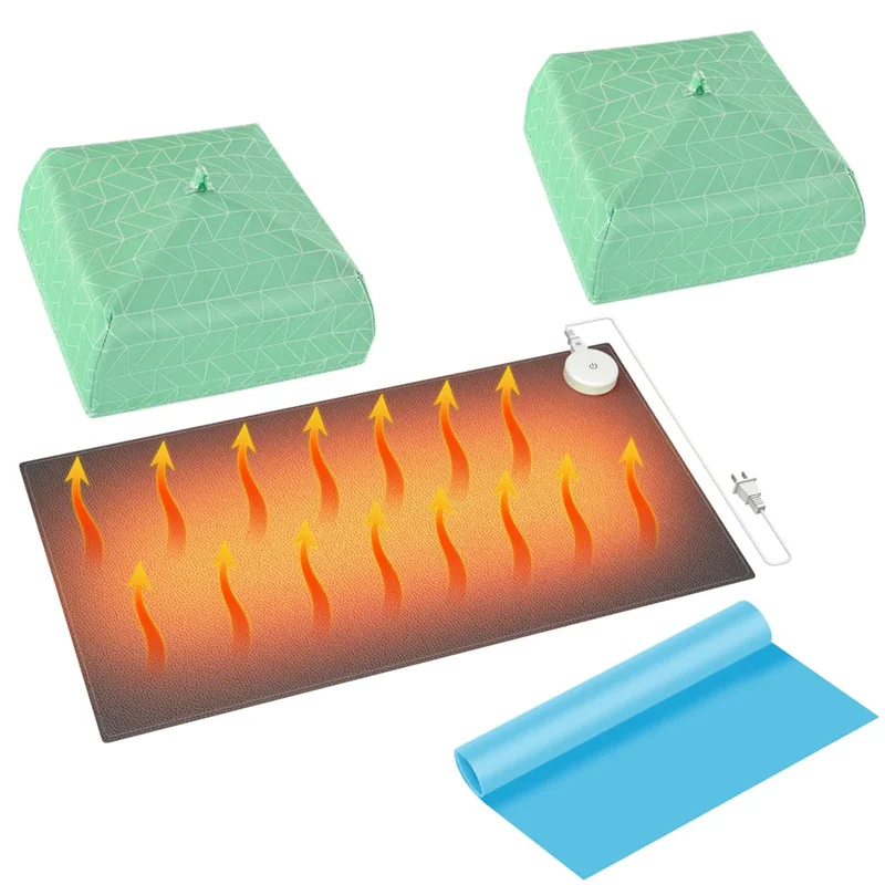 Large Resin Heating Pad With Lid And Timer, 4-Hour Auto Shut-Off For DIY Resin Projects US Plug-[Qahk]