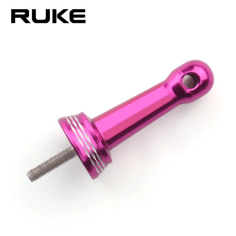 RUKE 1pc Nuovo Supporto per mulinello da pesca Tipo di blocco Supporto per mulinello per mulinello da spinning Shima Proteggi mulinelli Lunghezza 42mm Peso 9 g/pz Porta mulinello