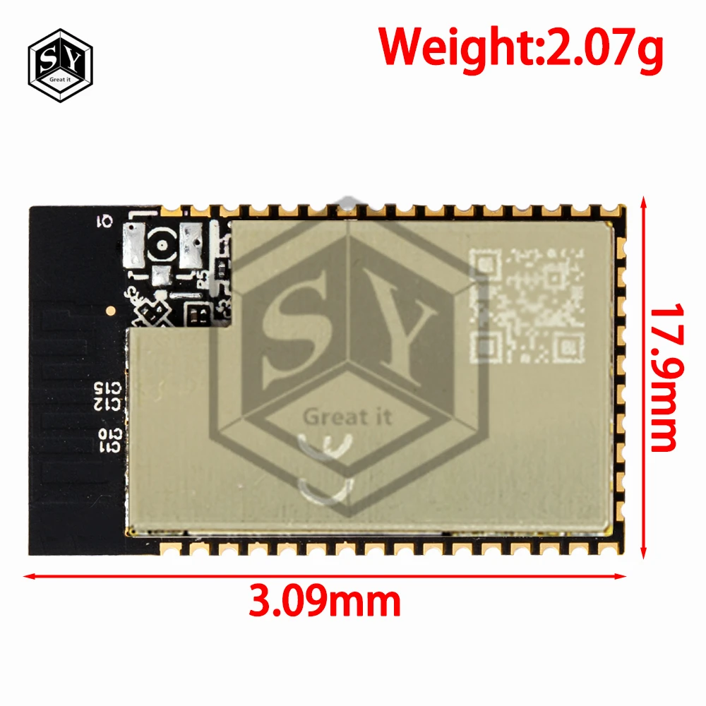 Type-C USB ESP32-S2-WR-00.M ESP32-S2 مجلس التنمية واي فاي MCU وحدة وحدة لاسلكية 32 بت قلب واحد لاردوينو