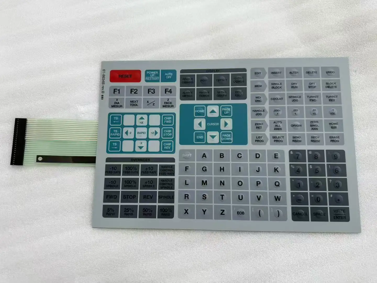 New Replacement Compatible Touch Membrane Keypad For Haas 61-8634B REV.B SEI