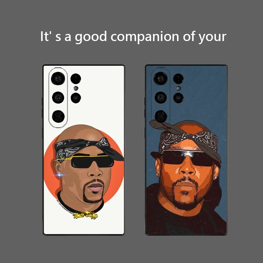 N-Nate D-Dogg Phone Case HIp Hop For Samsung Galaxy S25 Ultra S22 S23 S24 Ultra S21 S20 5G Protective Soft Silicone TPU Funda