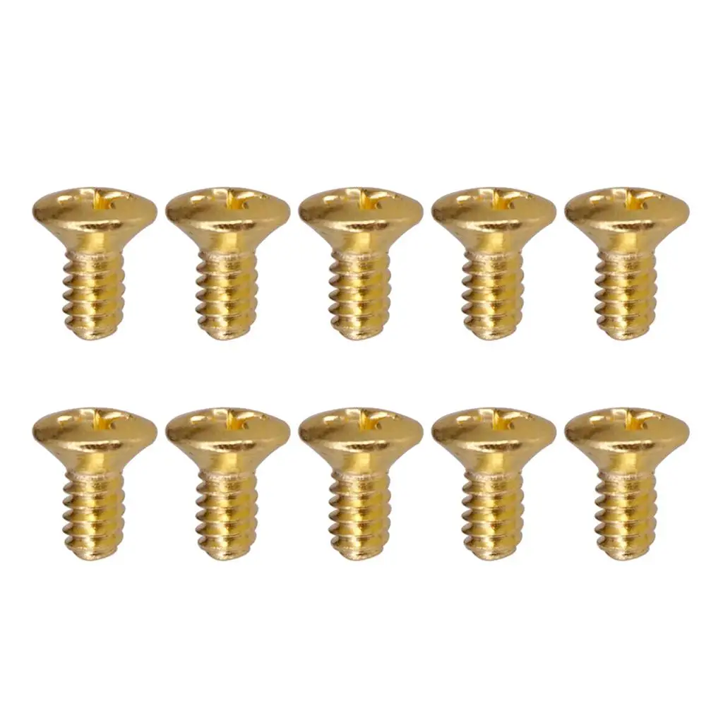 10 個 3 色スイッチ取り付けネジナットギター交換部品用