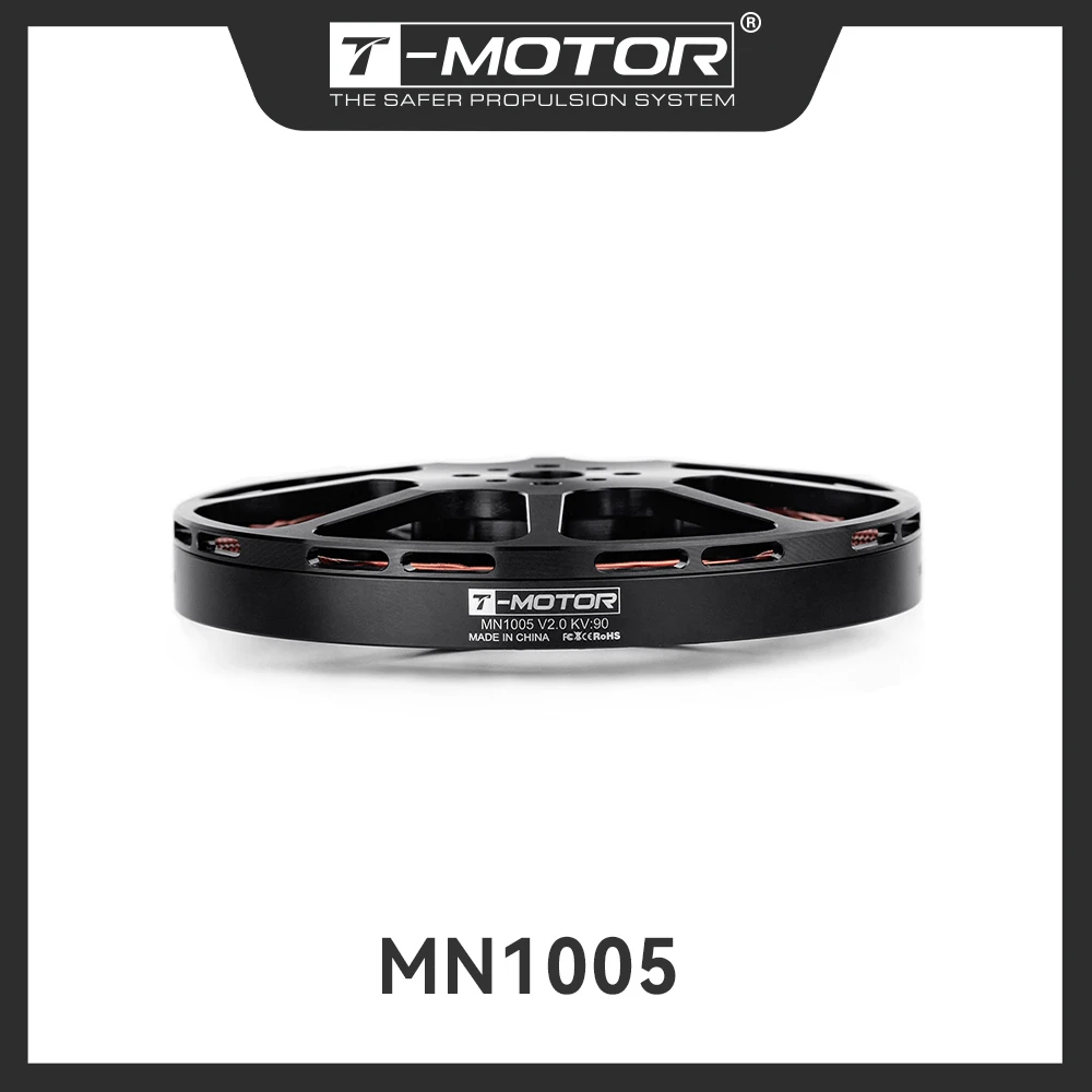 T-MOTOR MN1005 V2.0 Antigravity Type 12S UAV Motor KV90 Brushless Motor Ultralight aircraft engine big thrust Antigravity