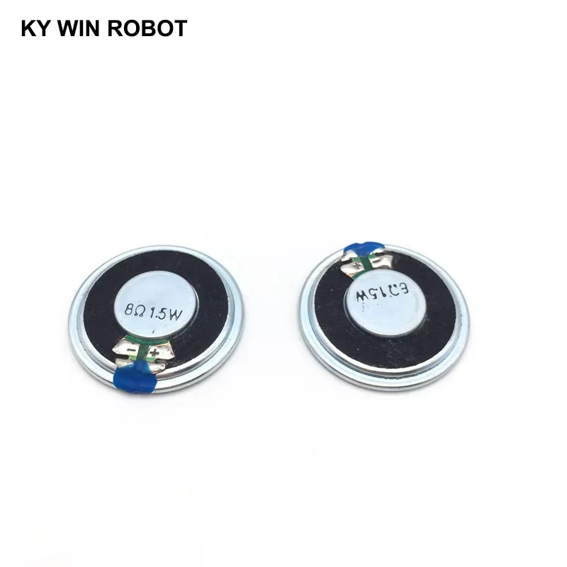 2 pz/lotto Nuovo Mini altoparlante Ultra-sottile 8 ohm 1.5 watt 1.5 W 8R altoparlante Diametro 36 MM 3.6 CM spessore 5 MM