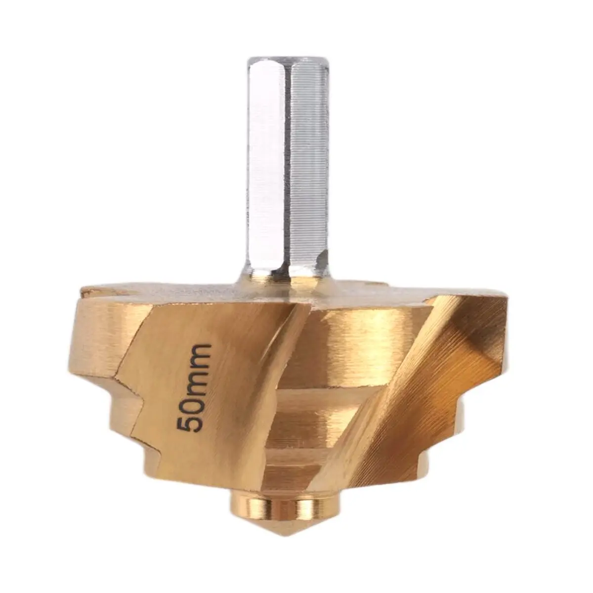 AA14 8mm Shank PPR Lifting,Stepped Drill Bit,Water Pipe Connection Tool 50mm, for Water Pipe Repair