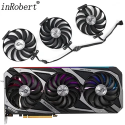 그래픽 카드 냉각 팬, ASUS ROG Strix GeForce RTX 3080 3070 3090 3060Ti 3070Ti 3080Ti 95MM CF1010U12S 용 비디오 카드 팬