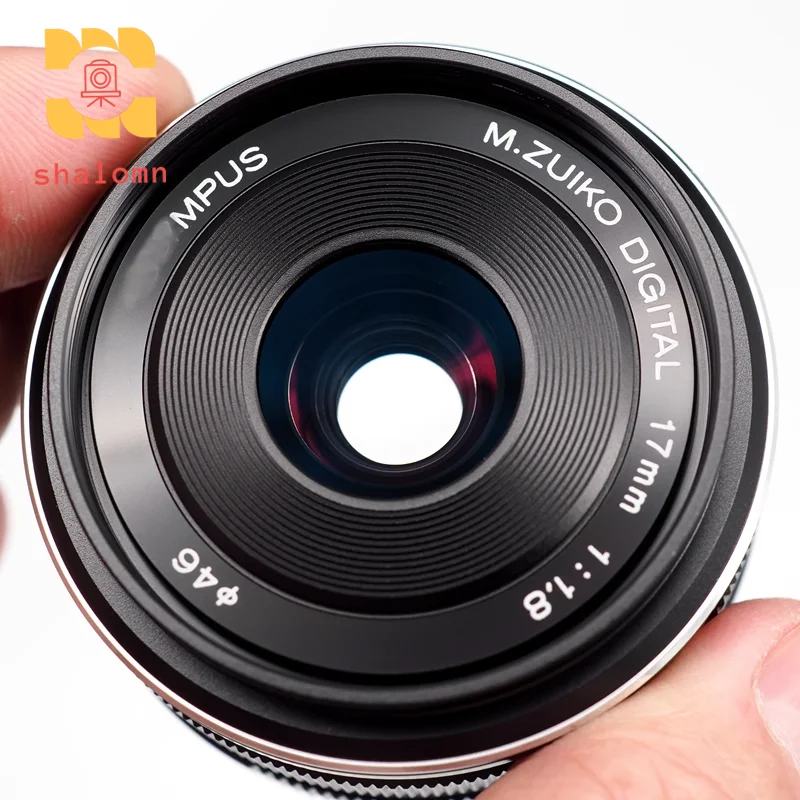 98% nowy oryginalny obiektyw PEN-F 17mm F1.8 do Olympus 17 F1.8 17 1.8 szerokokątny obiektyw o stałej ogniskowej M43 z mocowaniem E