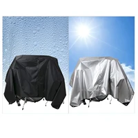 Accesorio de tambor Juego de batería a prueba de viento Cubierta antipolvo para salas de música al aire libre Juego de batería interior Accesorio Cubierta antipolvo en esquinas ponderadas