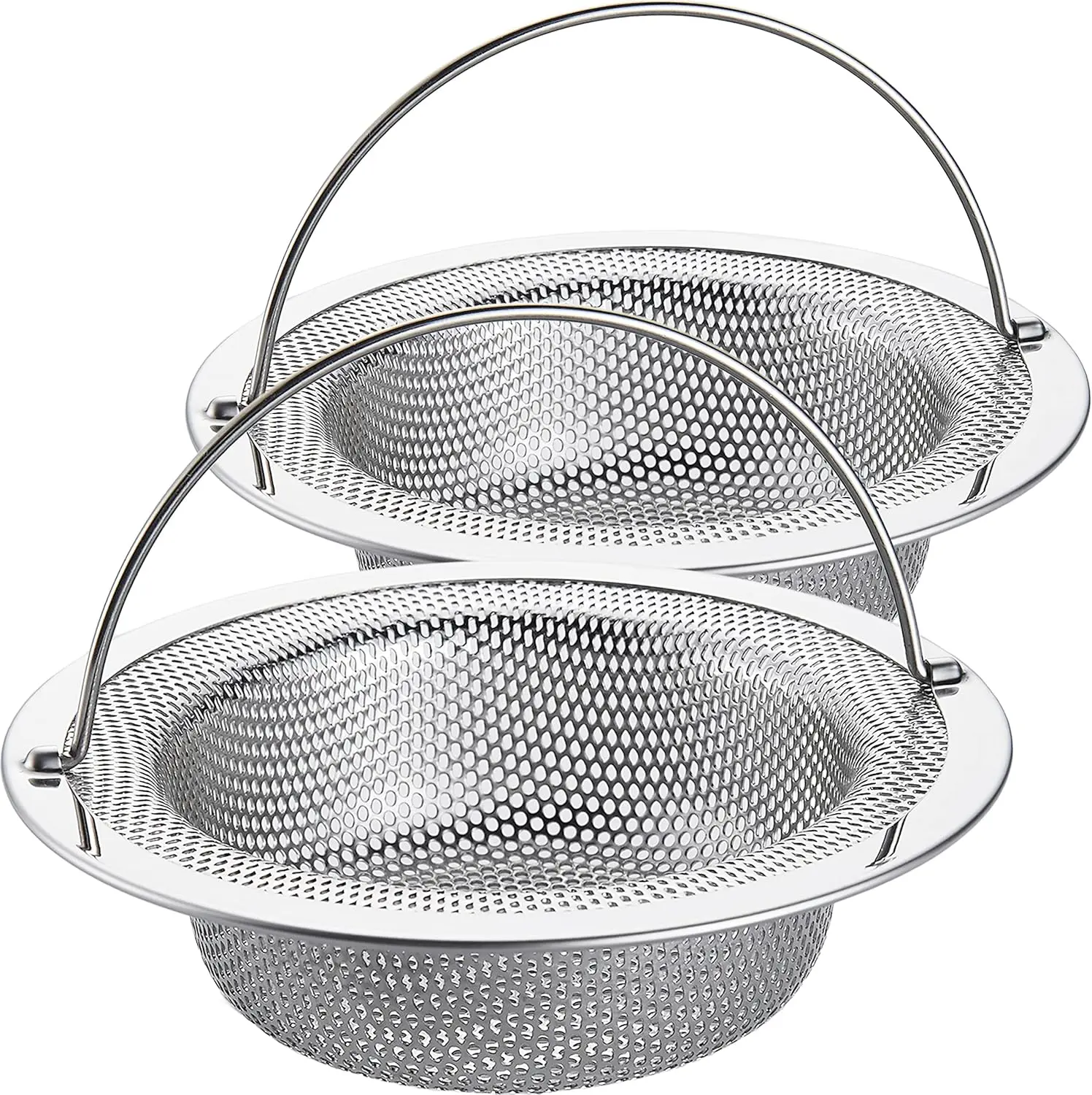 

Сетчатый фильтр для кухонной раковины из нержавеющей стали – сливной фильтр с удобной ручкой для легкой очистки и предотвращения засоров