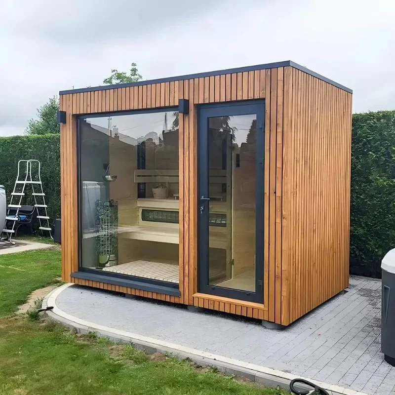 Sauna Room Portable Infrared Steam Cabin Home Spa Mobile House Indoor Outdoor Relaxation Heating Detox Equipment Hot