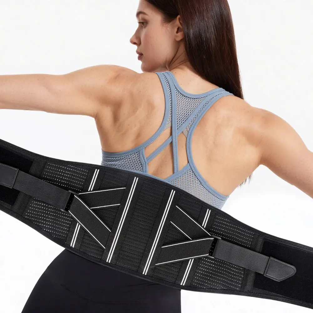 Back Brace for Men Lower Back Pain with 4 Stays, for Sciatica, Herniated Disc, Scoliosis and More Pain Relief, Back Support Belt