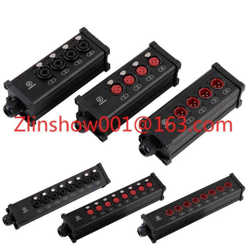 B5 Multichannel Mobile Signal Junction Box Cable Junction Box Audio Multicore Cable Stage Box
