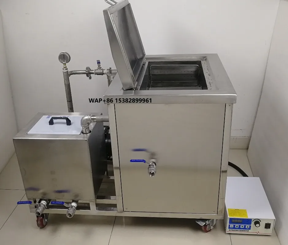 45L CANDOSONIC  Large Volume Ultrasonic Cleaning Equipment Filter for Oil Rust Removal Automotive Parts Washer