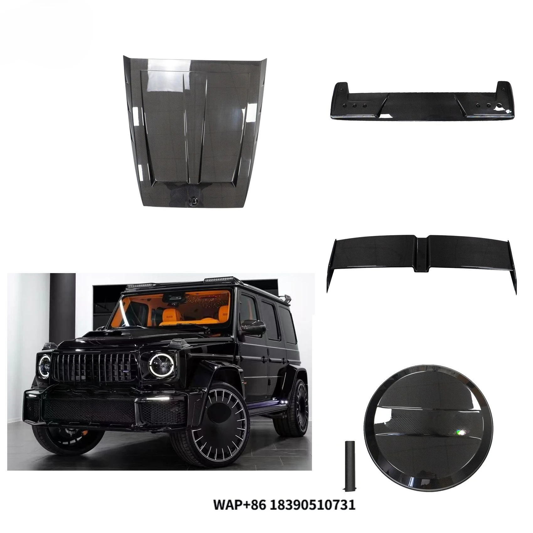 

B Style G800 Full Body Kit Made of Dry Carbon Fiber Suitable for G-Class W464 W465 G63 G500 2018-2026