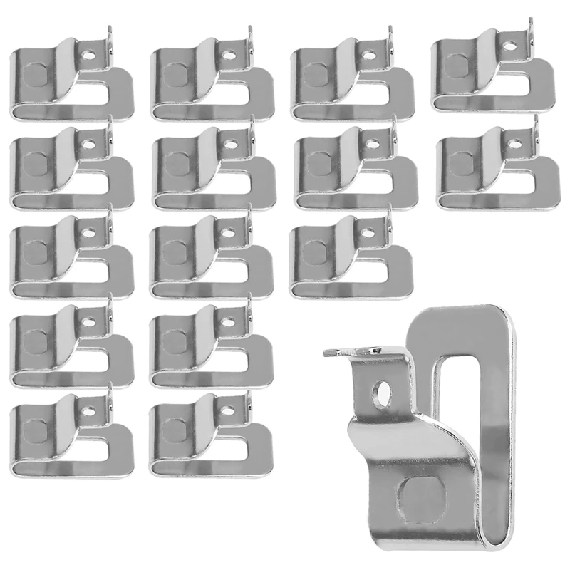 15PCS Belt Clips Drill Holder Tool Clips Hanger Hook Kit For 20V Power Tools N268241, DCD980, DCD985, DCD980L2, DCD985L2 Durable