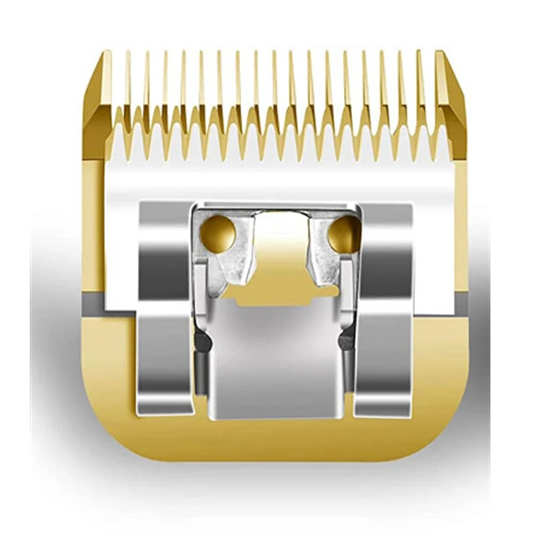 مجموعة شفرات سيراميك بديلة قابلة للفصل للكلاب الأليفة متوافقة مع ماكينة قص الشعر من سلسلة Andis وOster A5 وWahl KM10 #3
