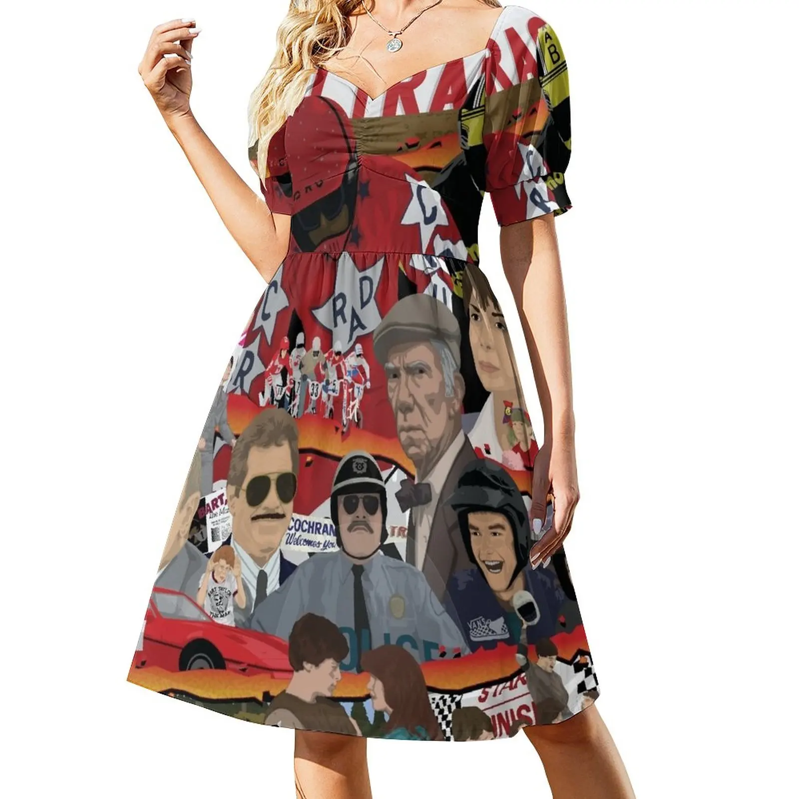 

RAD Poster - BMX Tribute - Full Color - All Cast Dress Dance dresses women party dresses summer outfits for women 2023