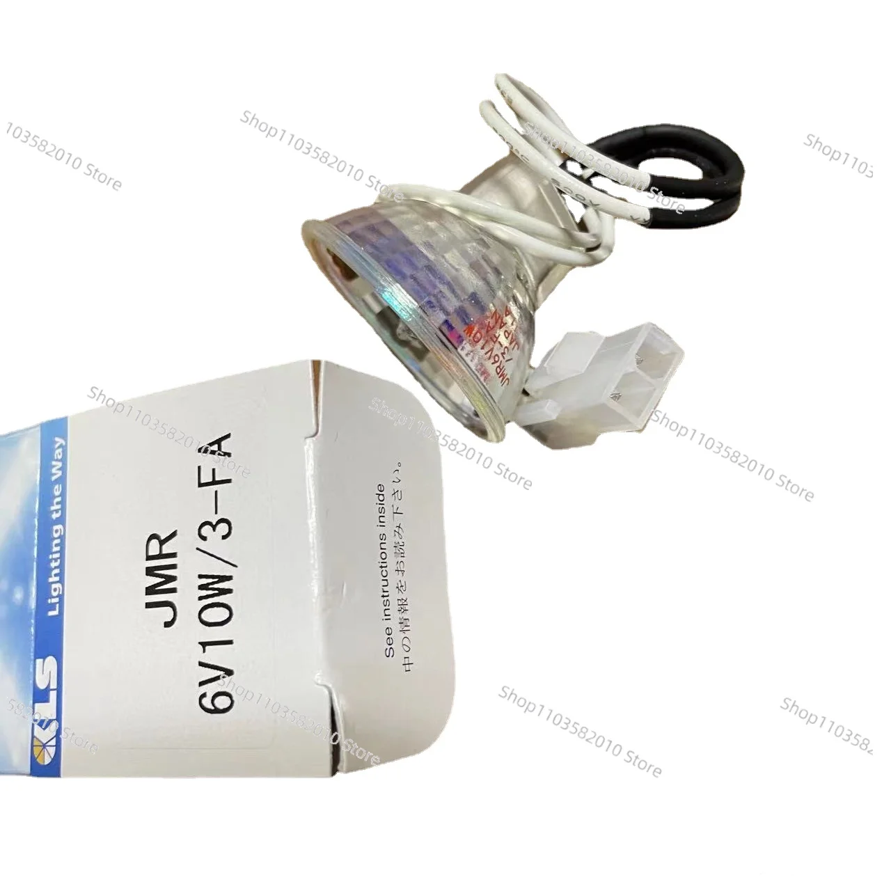 2x JMR6V10W/3-FA 6V10W KLS Lamp for SYSMEX CA700/1500/6000/7000 coagulometer Lamp equal JCR6V10W20H-SY