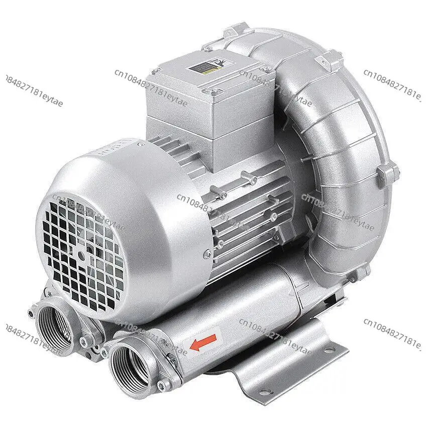 220V 50HZ Ring Blower Air Pump CNC Router Vacuum Pump Vortex Pump High Pressure Blower 750W/1100W/1500W