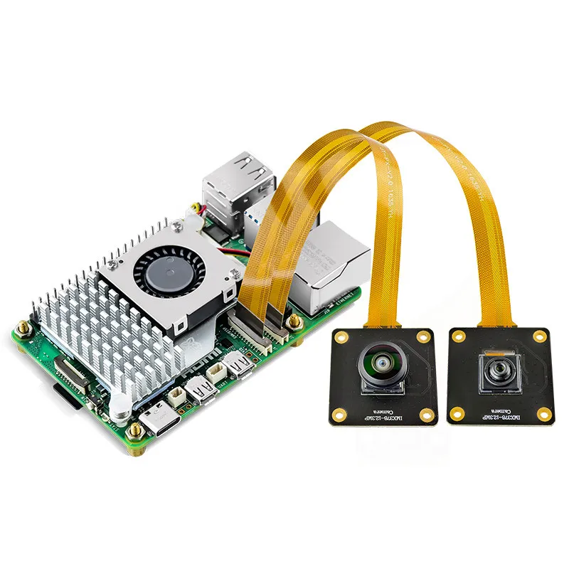 Raspberry Pi 5 IMX378 12.3MP HQ Camera Module 79° FOV 22PIN Cable Included