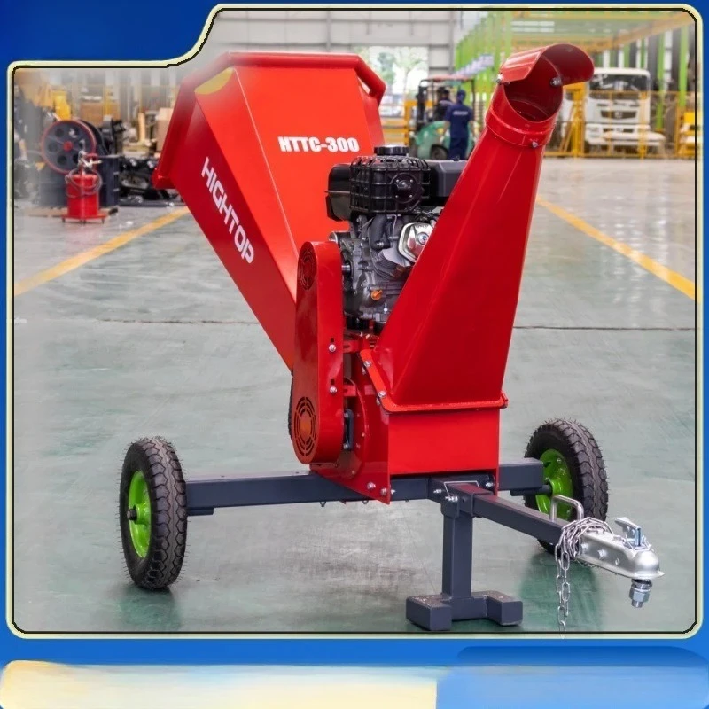 

Small branch crusher, mobile orchard branch, wood crusher