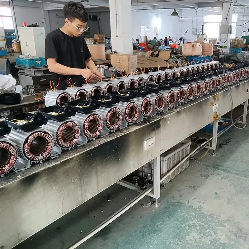 220V Single Phase AC Asynchronous Motor Dual Capacitor High Efficiency Industrial Electric Engine CE Certified Reliable
