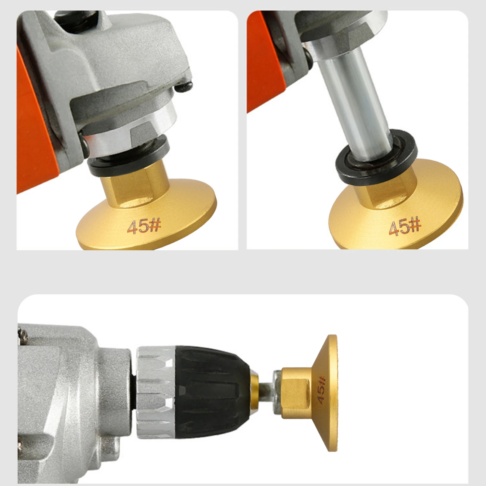 Brazed Grinding Head Grinding Wheel 1 Pc Carborundum Grinding High Efficiency for m14 Thread Metal Wear-resistant Quartz