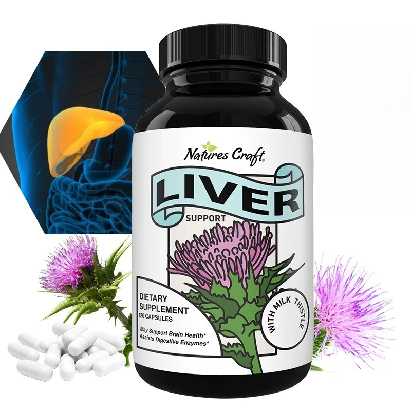 

Liver Cleanse Detox & Repair, Dandelion Root Supplement with Milk Thistle, Artichoke Extract for Energy, Digestion Support