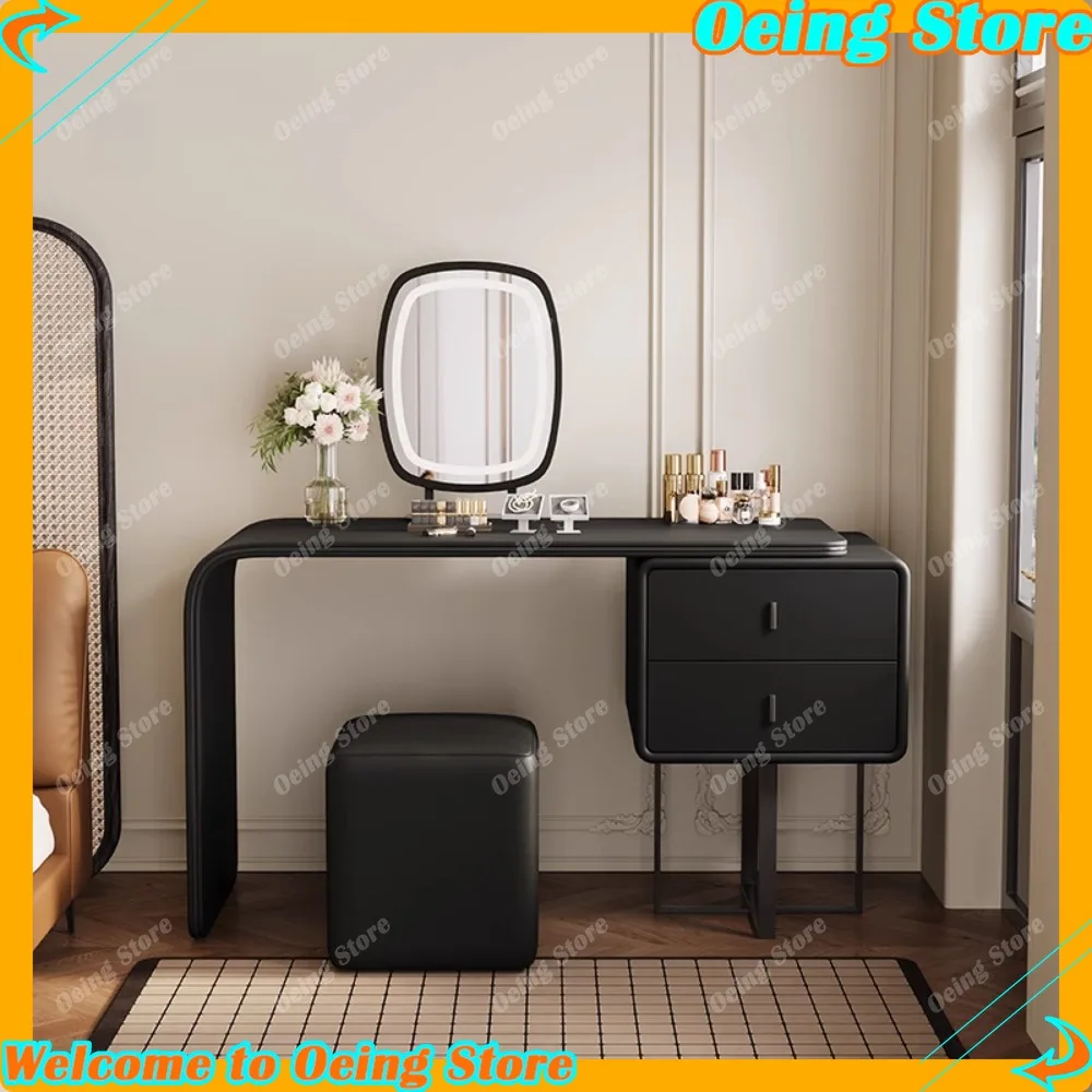 

Simple Black Dressing Table Organizer Drawers Luxury Bedroom Dressing Table Storage Modern Coiffeuse De Luxe Home Decoration