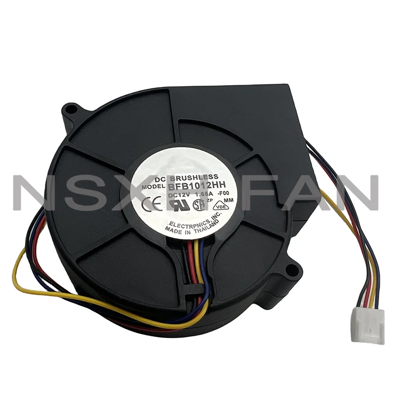 Electronics BFB1012HH 7K40 12 0.69A 97x97x33mm 4-Wire Server Cooling Fan