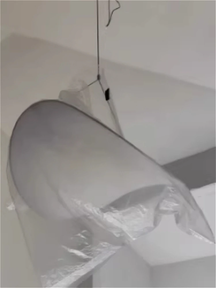 Italy Design High-end LED Pendant Lights Silk Leaves Cloth Chandelier Home Decor Restaurant Bar Counter Island Lighting Fixtures
