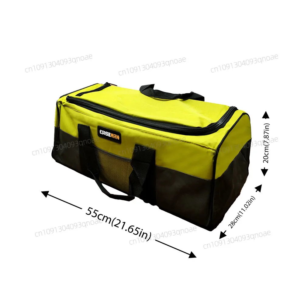 2000D Oxford cloth Tool Bag Thickened Heavy Duty Bag Electrician Pouch Organizer for Electrician Tools Waterproof