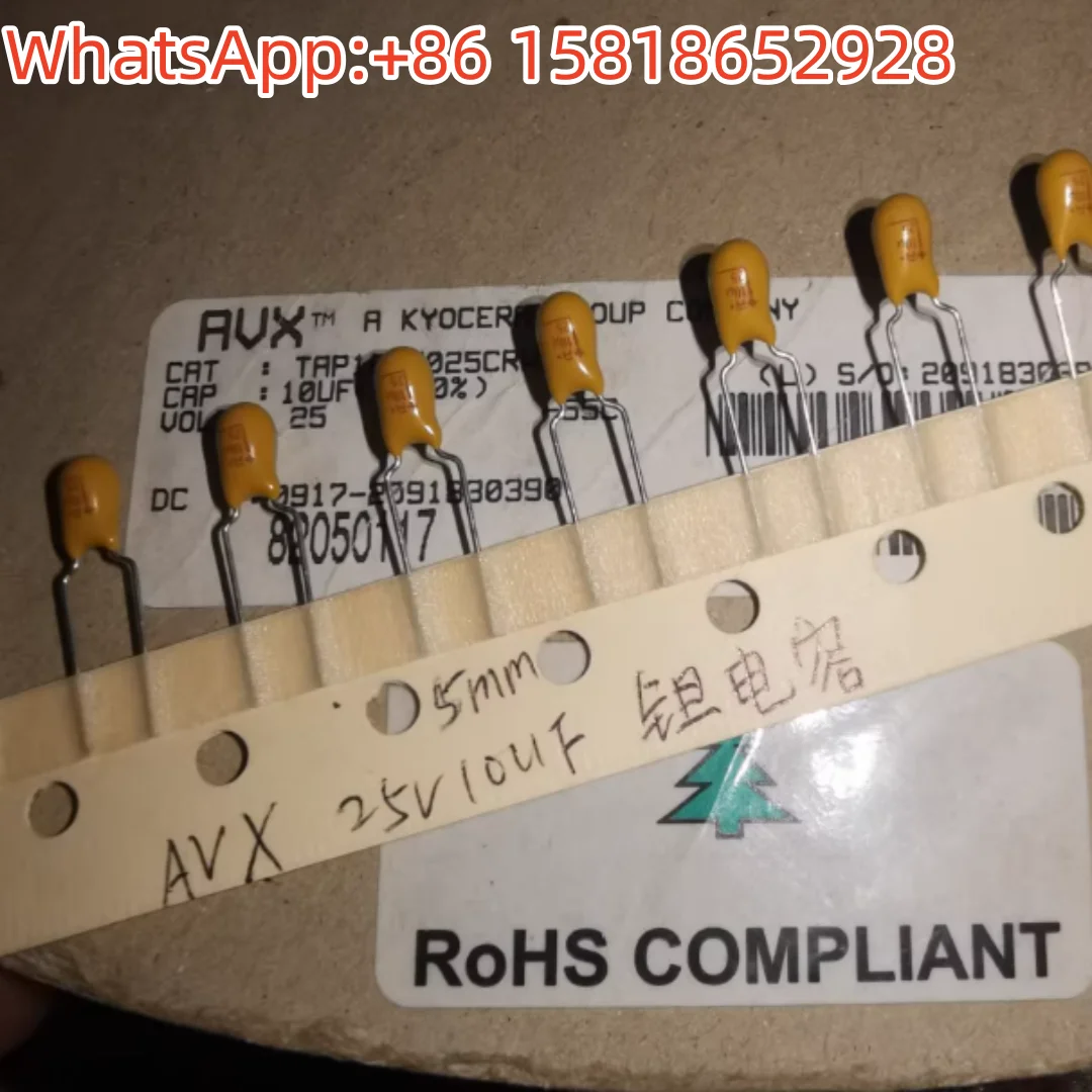 10Pcs Avx 25V10UF S…
