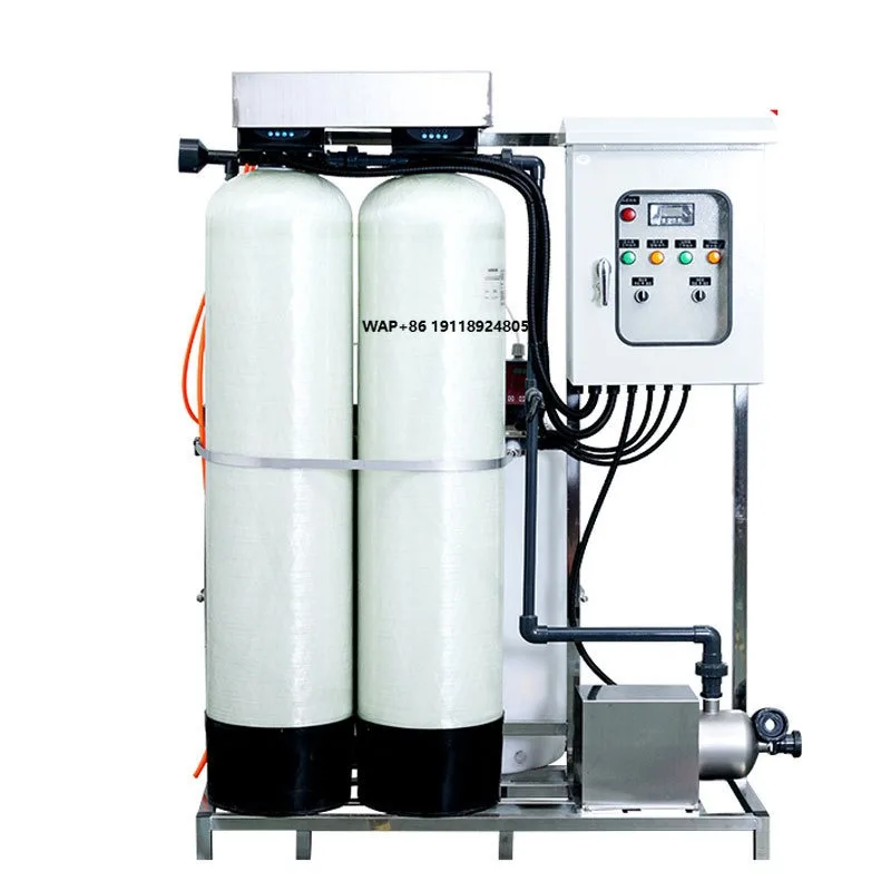 

Промышленное оборудование для очистки воды: умягчитель воды для котлов, установка для получения чистой воды, промышленный фильтр для колодезной воды