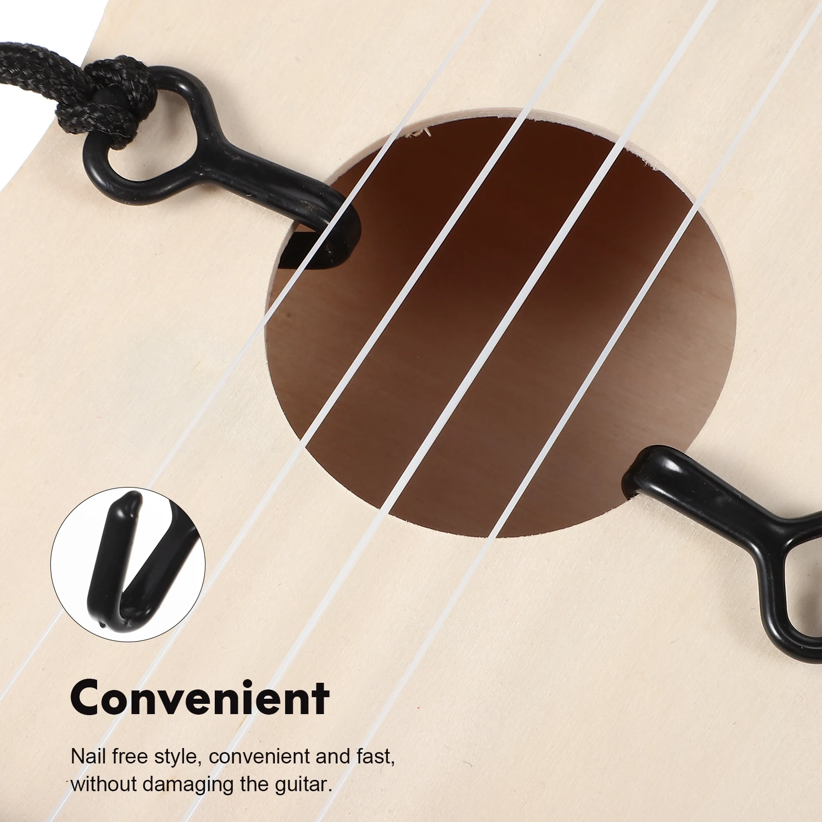 

Ukulele Strap Instrument Shoulder Belt No Drill Cotton Straps for Ukuleles Adjustable Replacement