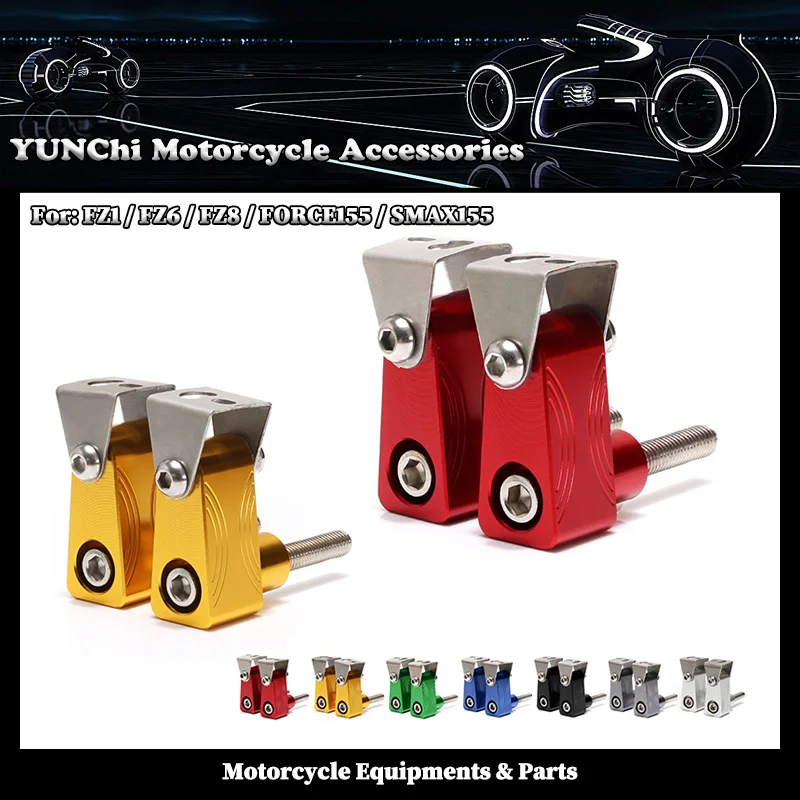 

Motorcycle Lower Fork Spotlight Holder Lights Lamp Mounting Bracket For YAMAHA FZ1 / FZ6 / FZ8 / FORCE155 / SMAX155