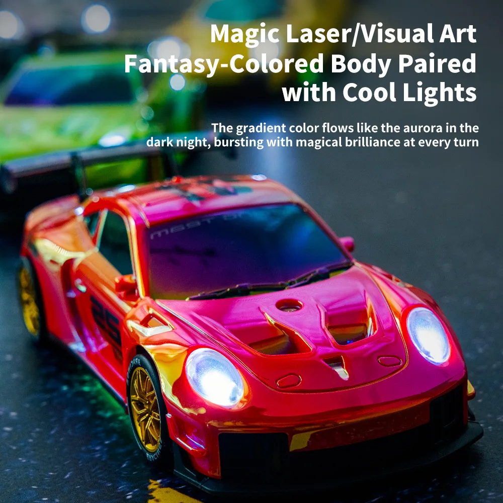 

New JJRC Cool Light Fantasy Drifting Remote Control Car Multi person Interactive Boy Racing Toy Festival Birthday Gift