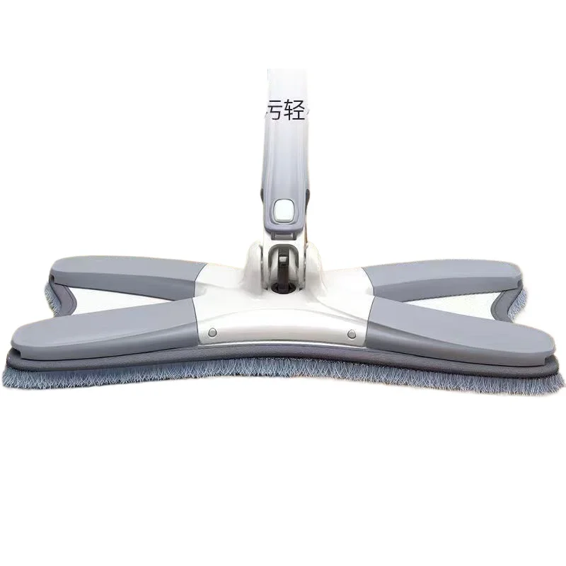 Butterfly Flat Mop for Home Use with Bucket for Easy Cleaning No Hands Wash Dry Wet Dual Use Mop for Dormitory Floor Cleaning