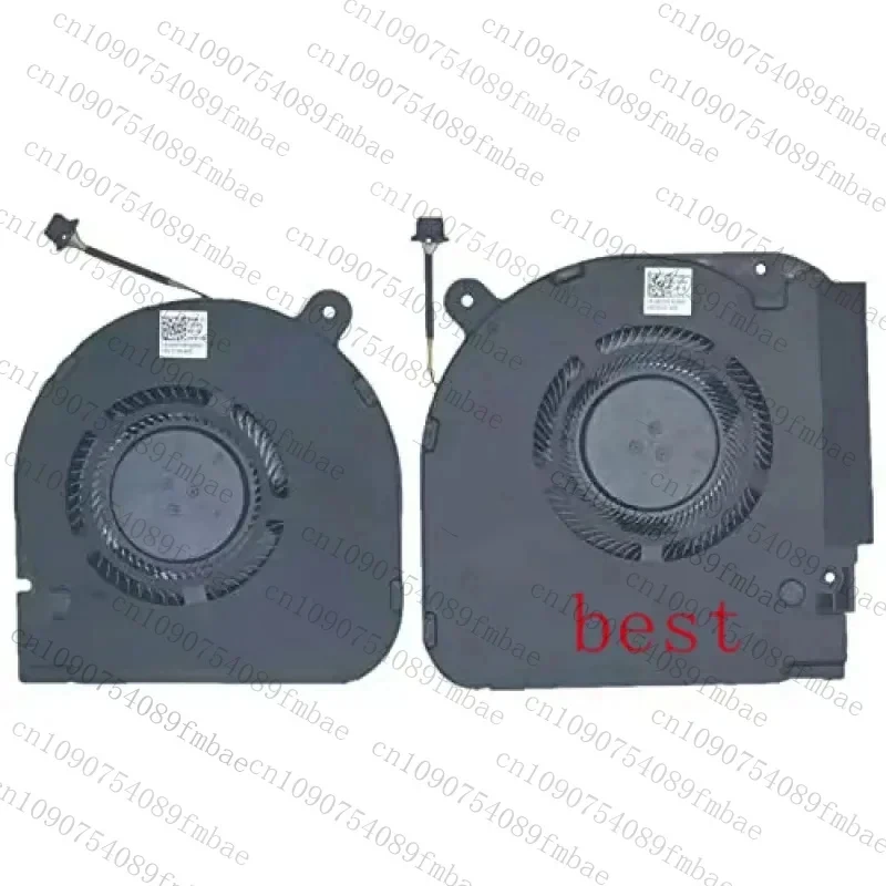 

Utility Virtue Replacement Laptop CPU GPU 4 line 5 Hole Cooling Fan for Dell G7 17 7700 G7700-7231BLK P46E 2020 Series Fan Exact