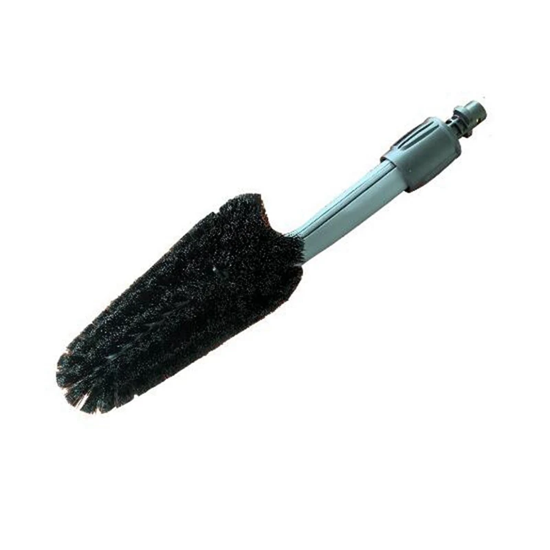 

NEW-Car Wash Brush Care Washer Tire Clean Tool For Karcher K2 K3 K4 K5 K6 K7 High Pressure Washer-Gray