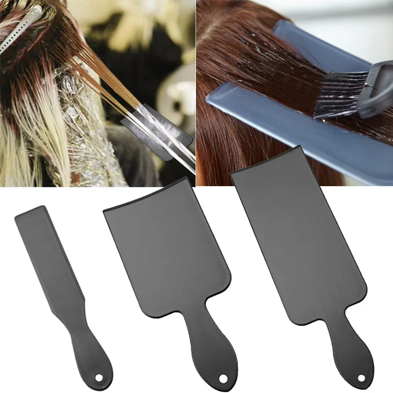  3 Sizes Salon Hairdressing Coloring Board Barber Hair Color Dye Applicator Professional Barbershop Tinting Tools Accessories