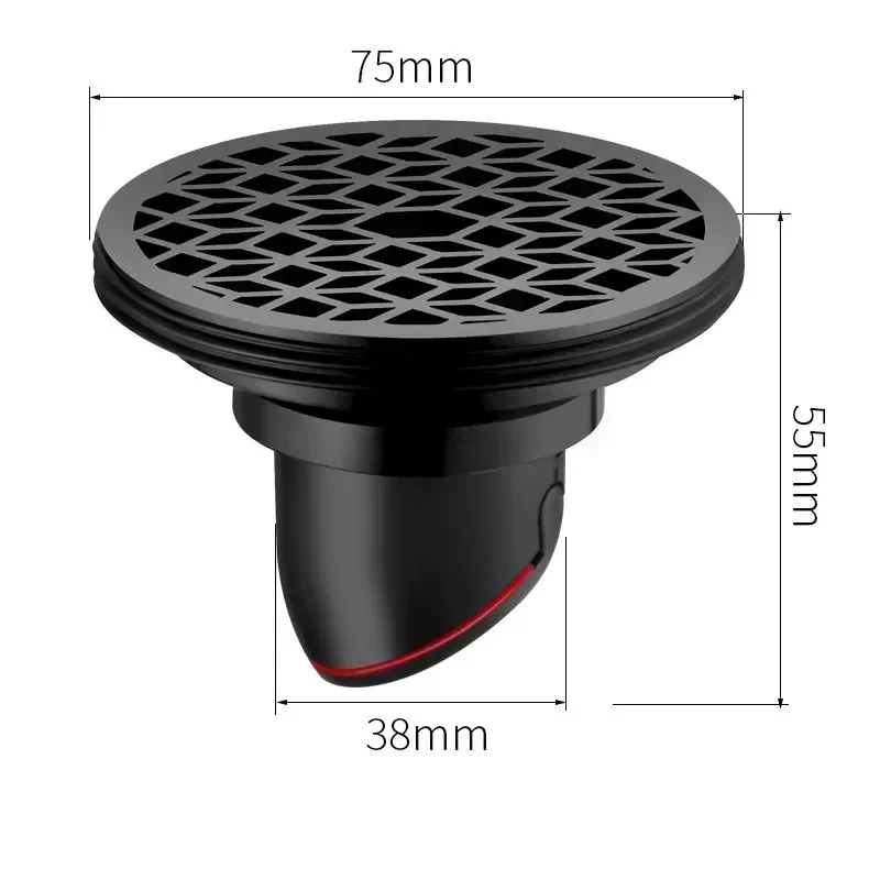 Deodorant Floor Drain Core Shower Sewer Hair Strainer Bathroom Insect Proof Drains Filter Cover Bathroom Accessories