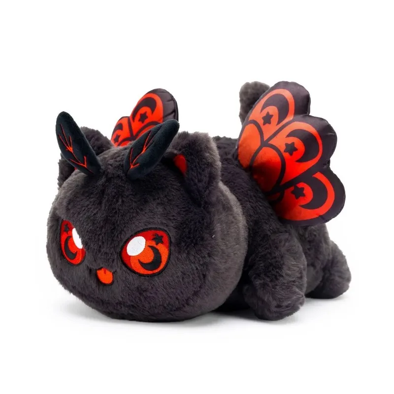2024 New 25cm Kawaii Cat Doll Cute Red Apple Cat Doll Holiday Gift Moth Cat Plush Toy Children's Birthday Gift Christmas Gift