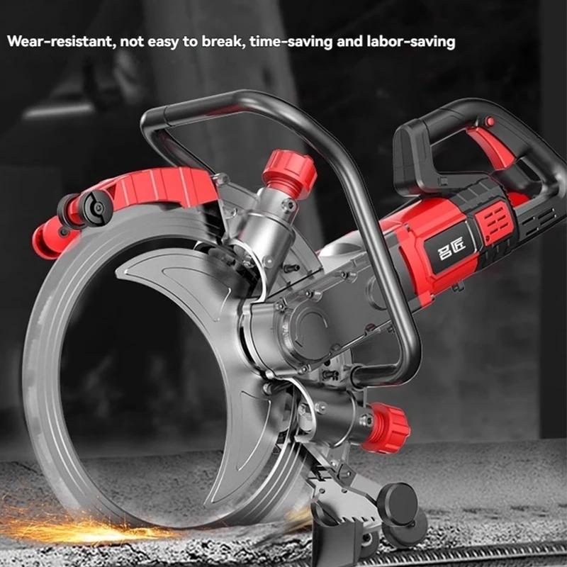 Ring Cutting Machine  High Power Wall 220-240V Cut 30mm-60mm Electric Free Adjustment Brushless Wet Cutting Concrete Saw