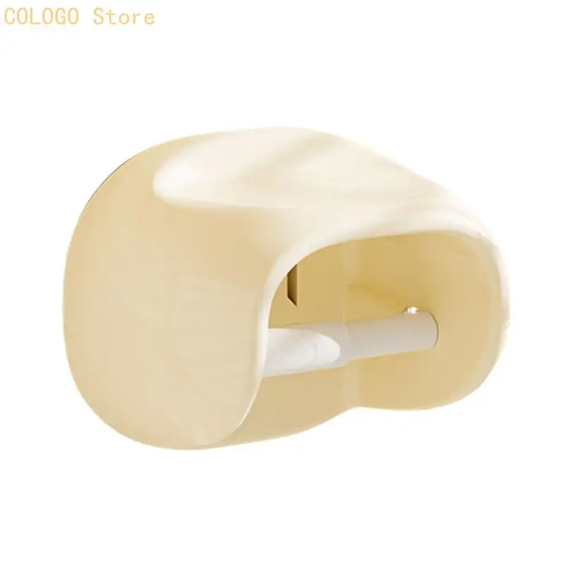 Modern Bathroom Tissue Holder With Shelf Waterproof Toilet Paper Dispenser D0LD