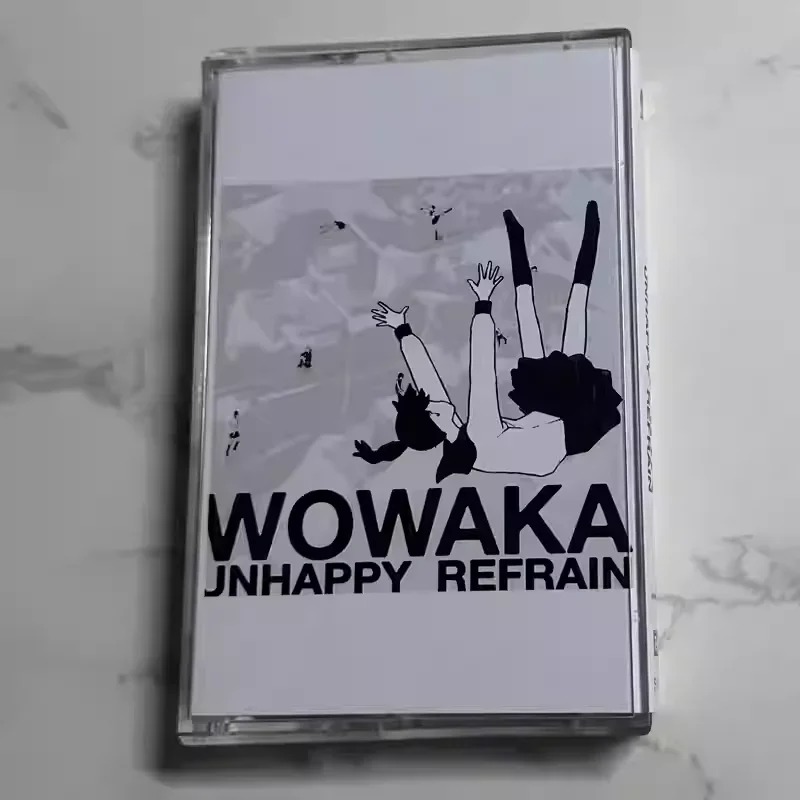 ヴィンテージ・ボーカロイド・j-popアルバム「wowaka」カセットテープ、アンハッピーリフレイン、オーディオカセット、コスプレ、ウォークマン、カーオーディオ、サウンドトラック、ギフトボックス