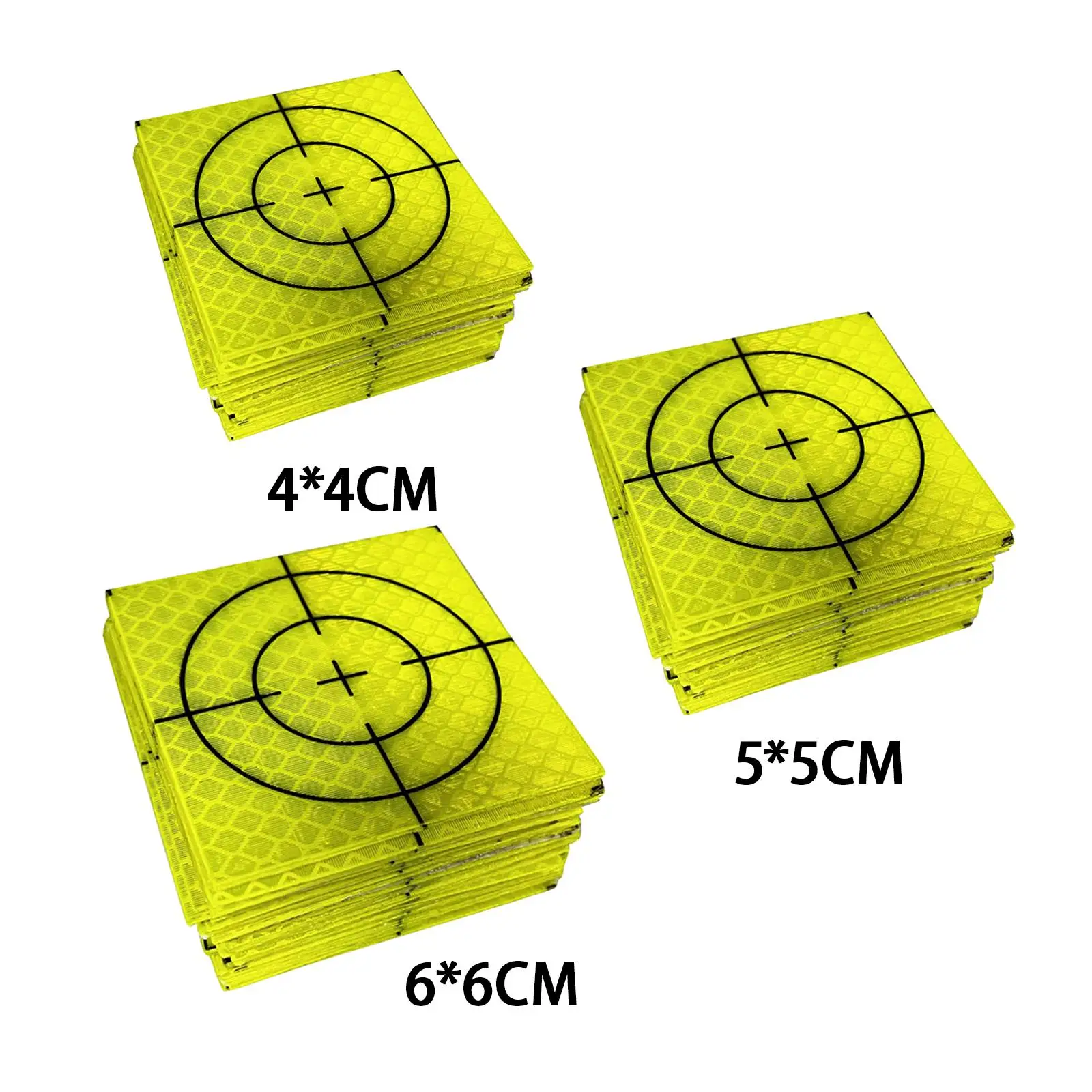 100x reflective foil surveying targets reflector target sheets for tunnel